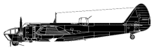 Silhouette image of generic BLEN model; specific model in this crash may look slightly different
